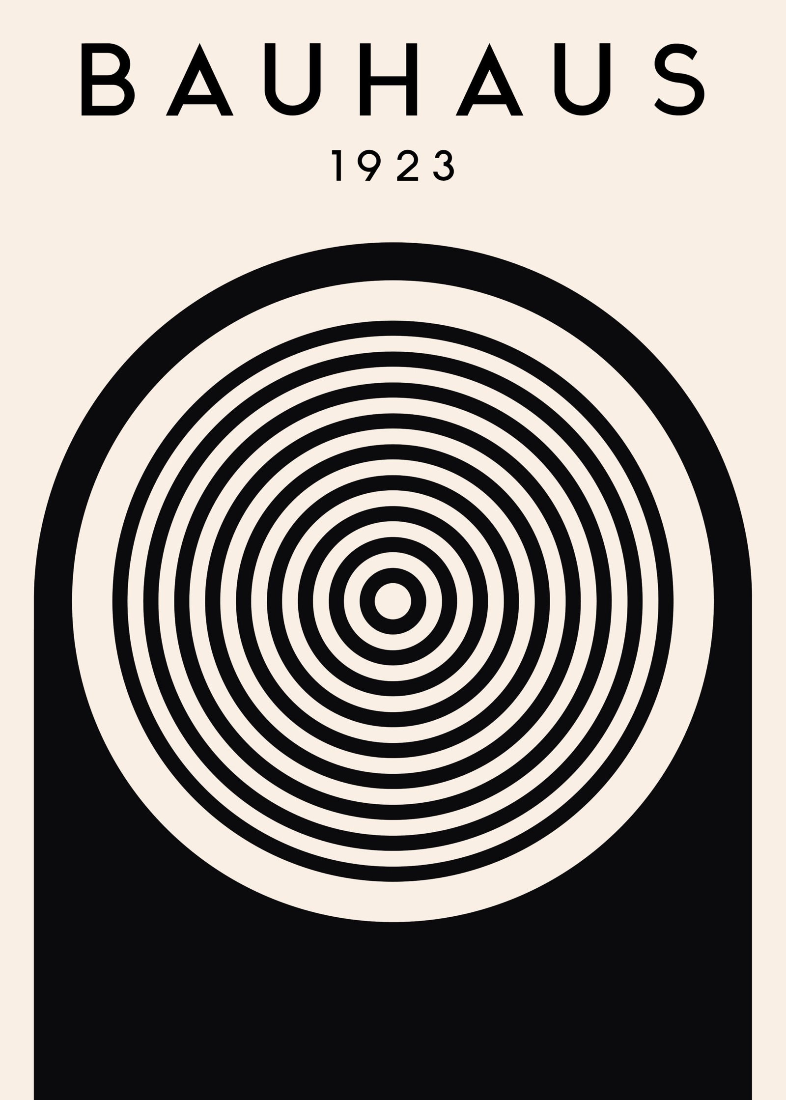 Bauhaus 1923 Circles