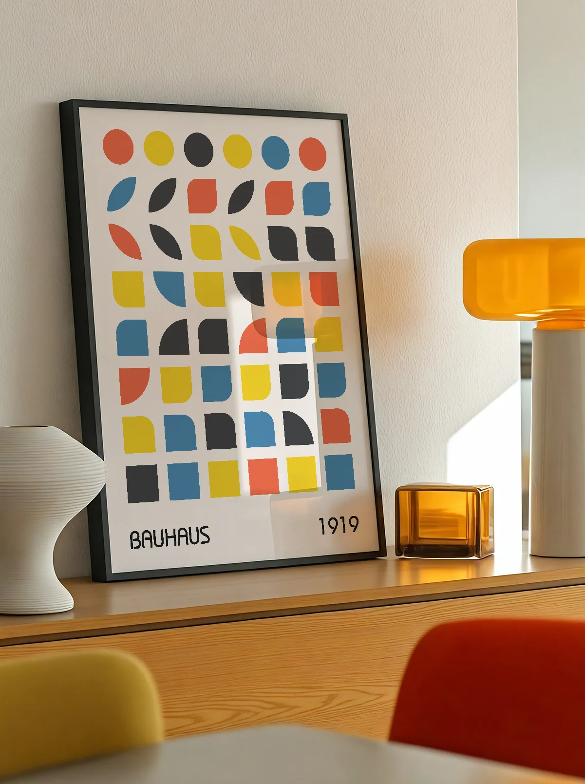 Bauhaus Colorful Leaves - Image 3