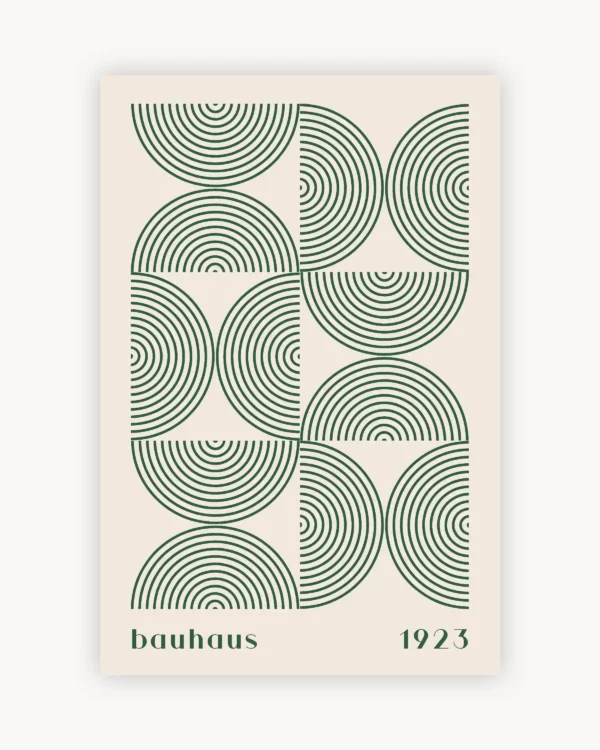 Bauhaus Green Curves