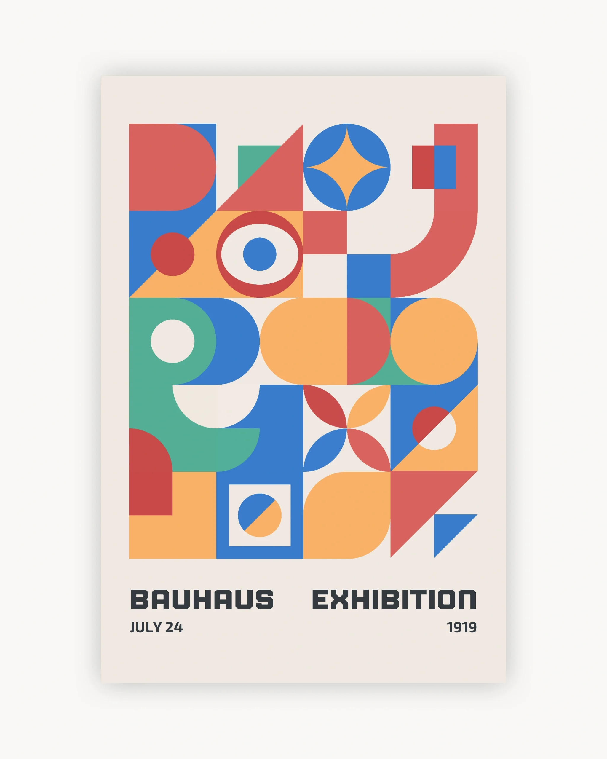 Bauhaus Primary Mosaic