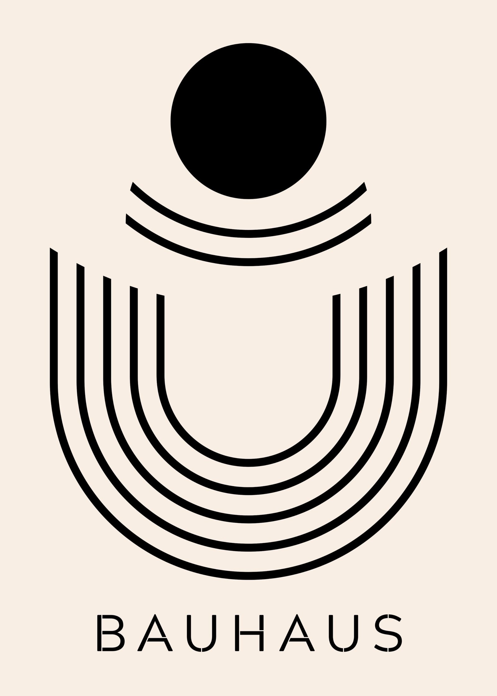 Bauhaus Sun & Stripes