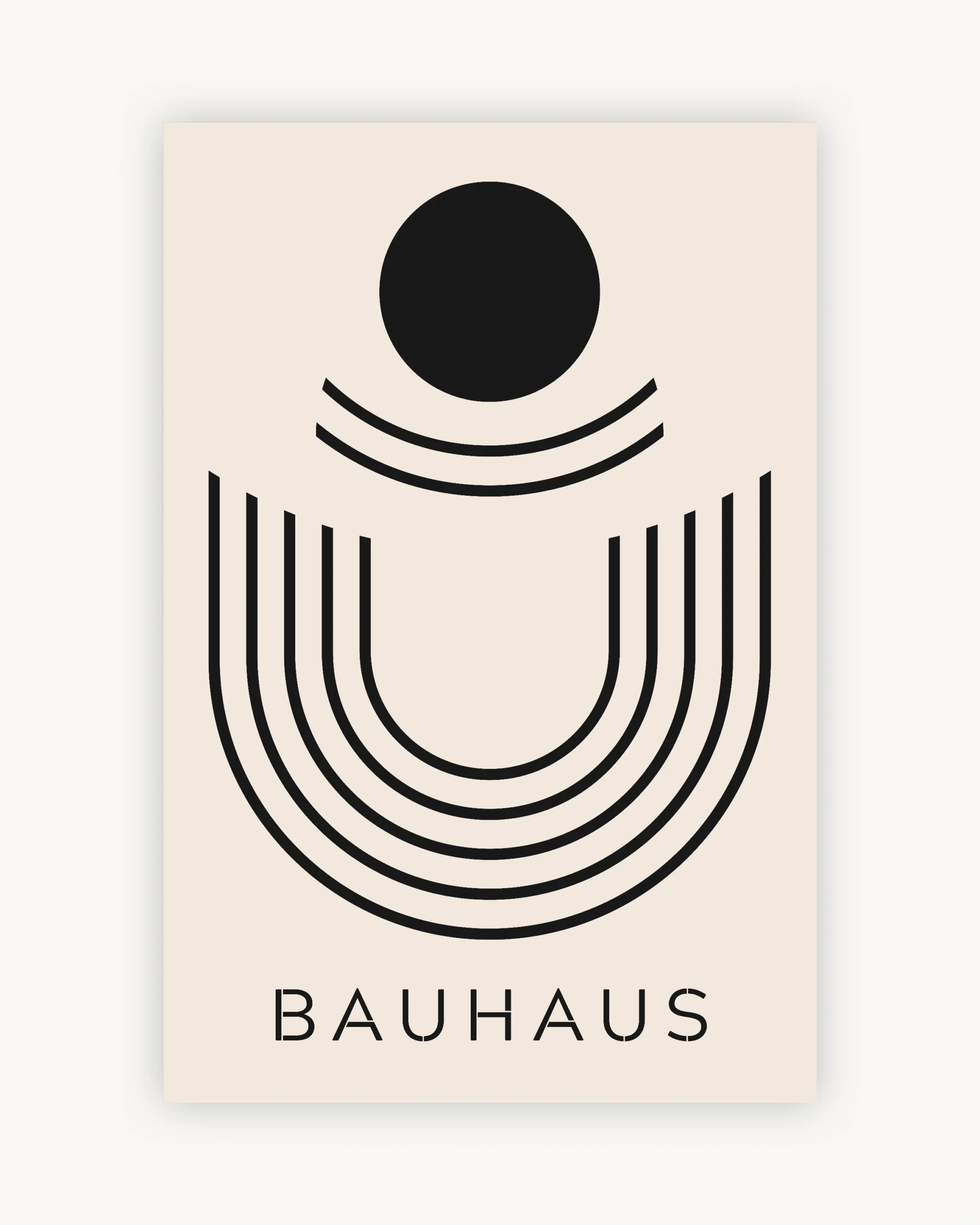 Bauhaus Sun & Stripes