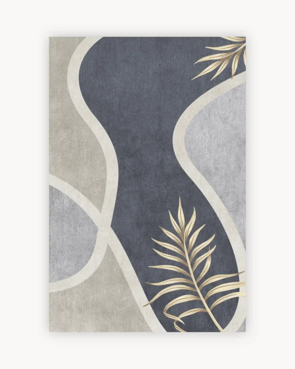 Blue Grey Waves