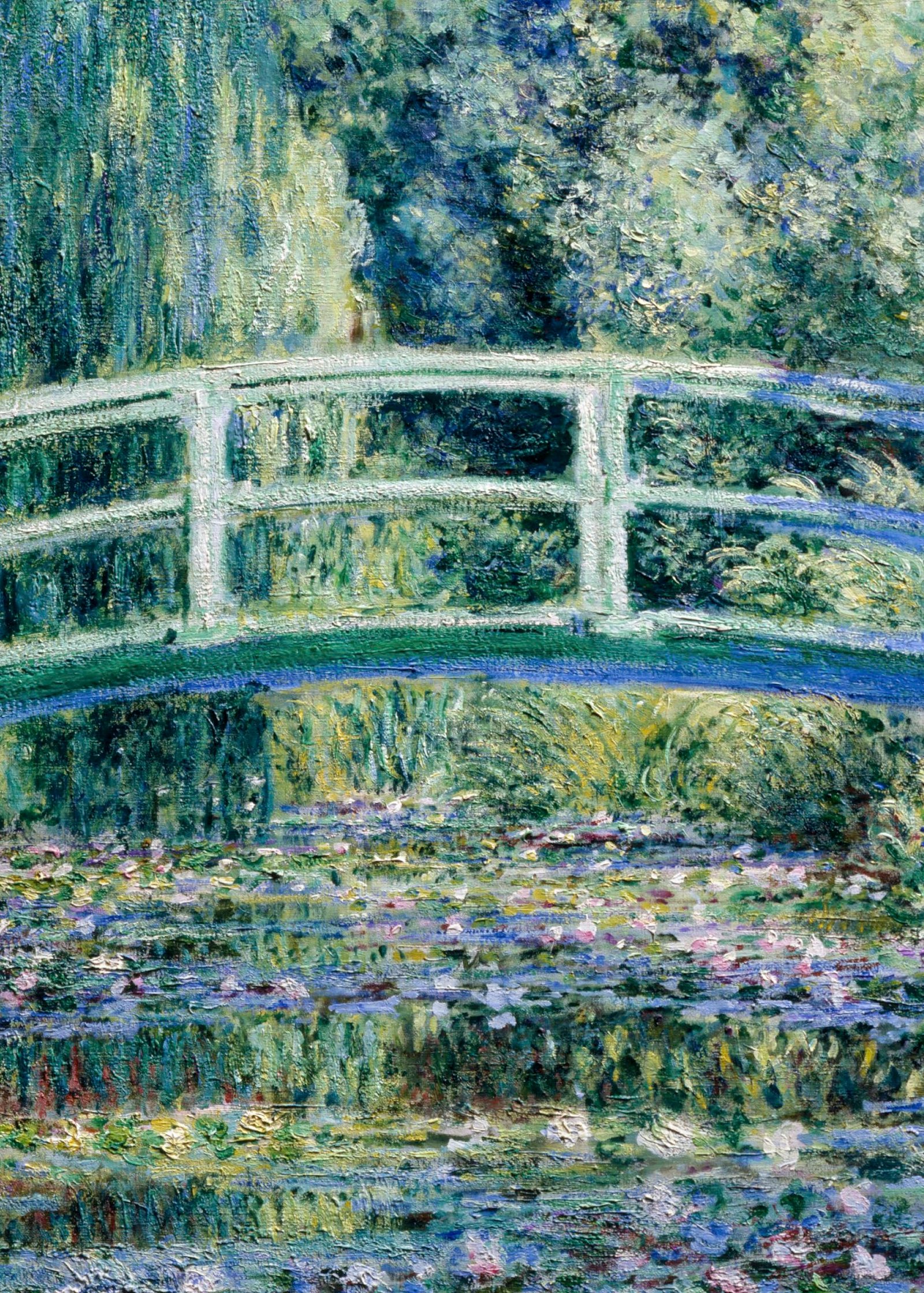 Claude Monet's Water Lilies and Japanese Bridge