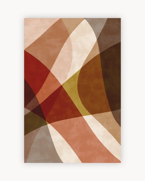 Crimson Abstract