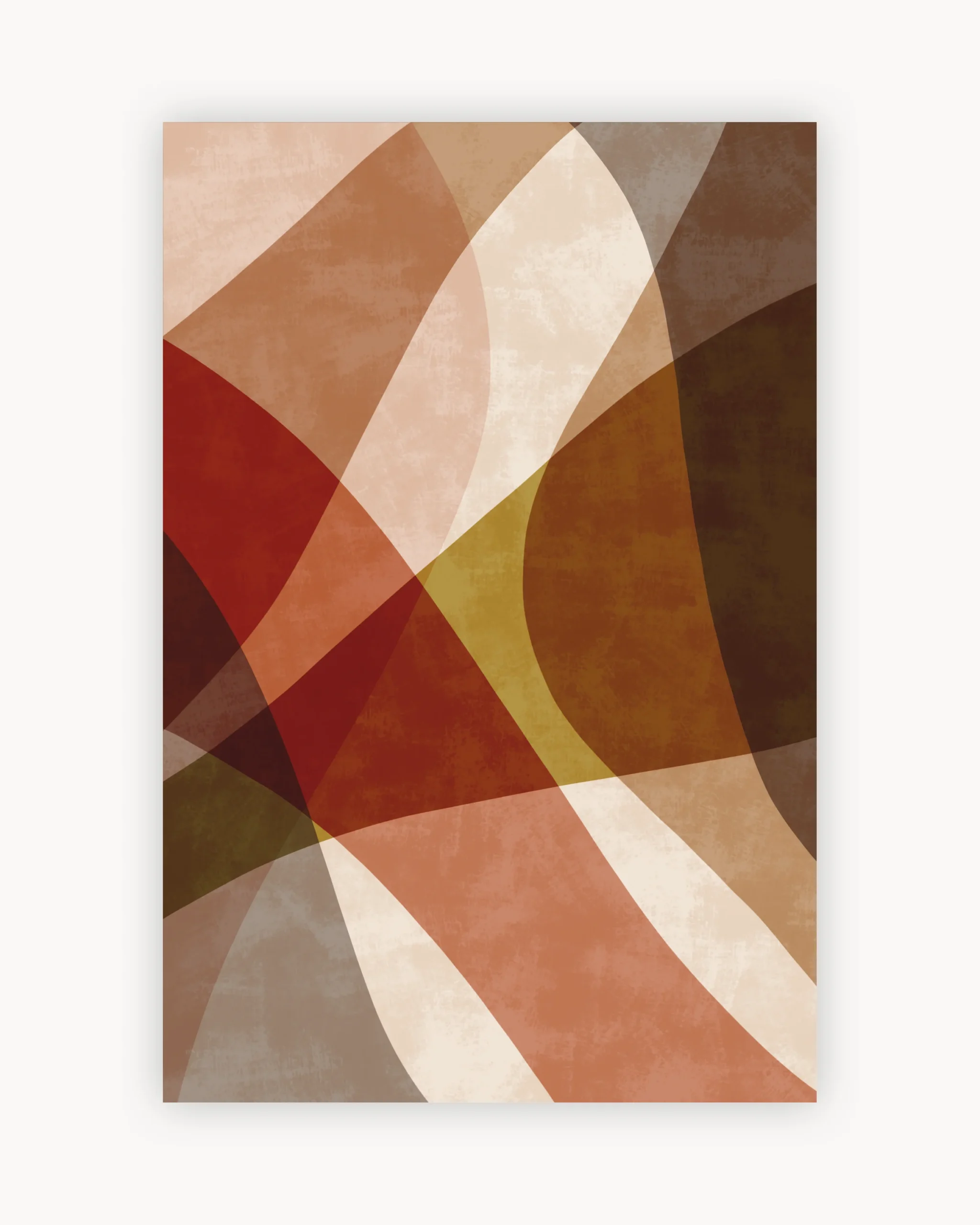 Crimson Abstract
