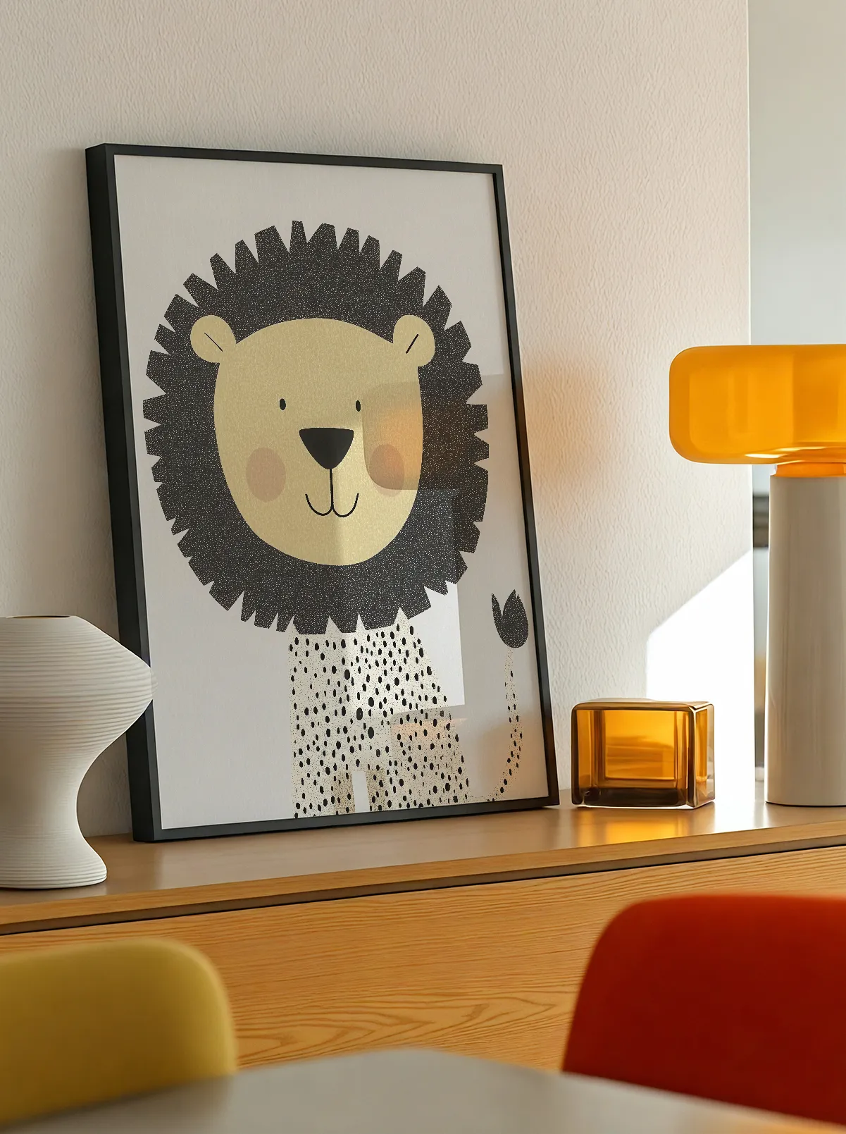 Lion Sitting - Image 3