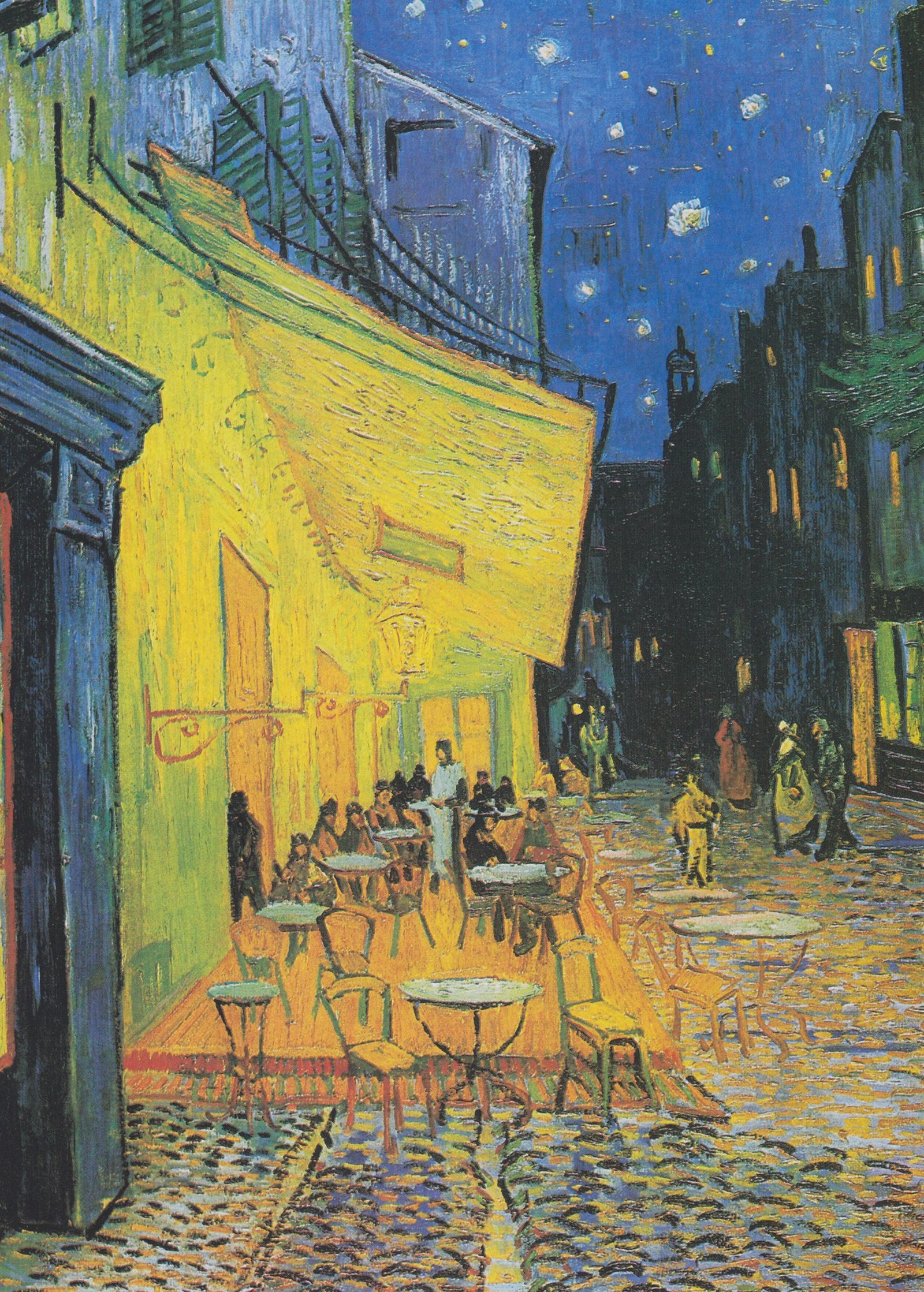 Vincent van Gogh's Café Terrace at Night