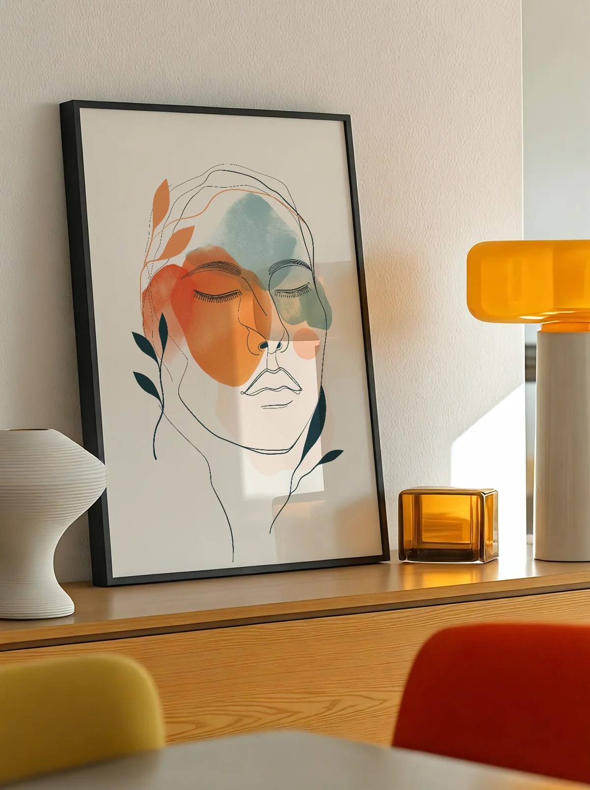 Abstract Line Portrait - Image 2
