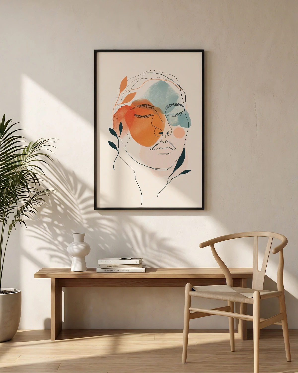 Abstract Line Portrait - Image 3