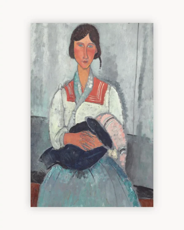 Amedeo Modigliani's Gypsy Woman with Baby