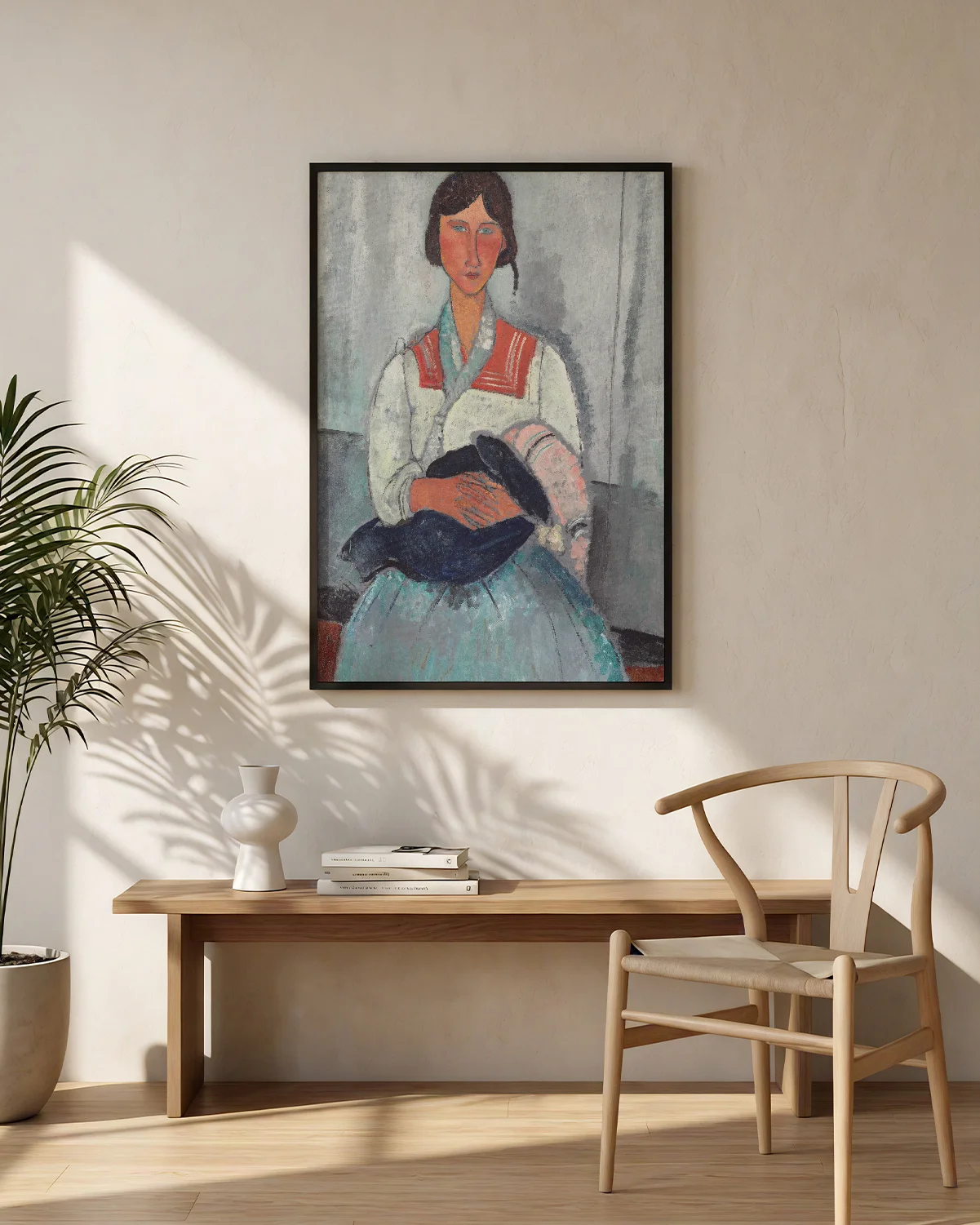 Amedeo Modigliani's Gypsy Woman with Baby - Image 2