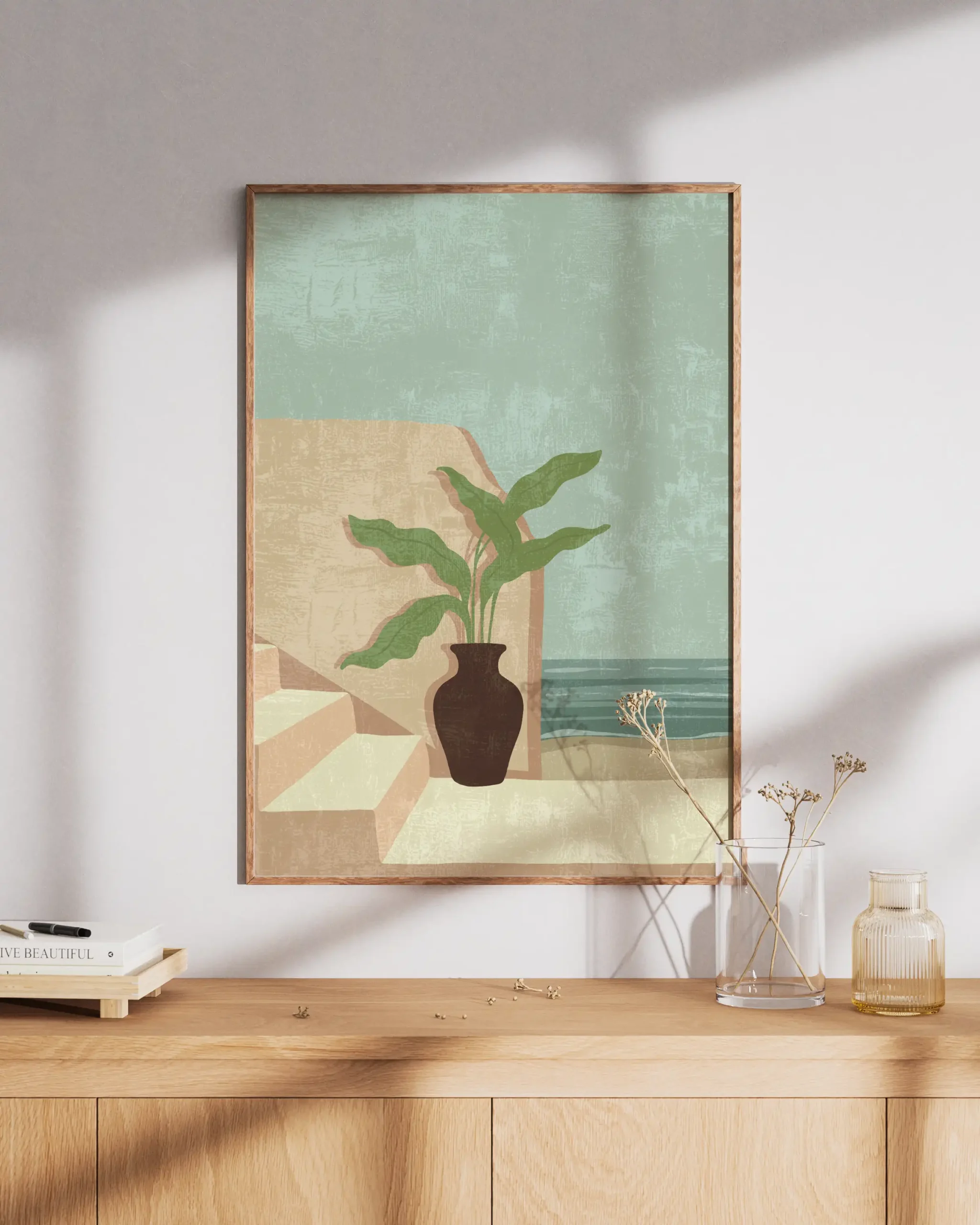 Awaken, Quiet Pot on Steps - Image 3