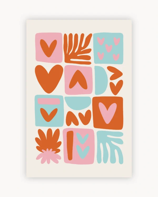 Bold Heart Pattern