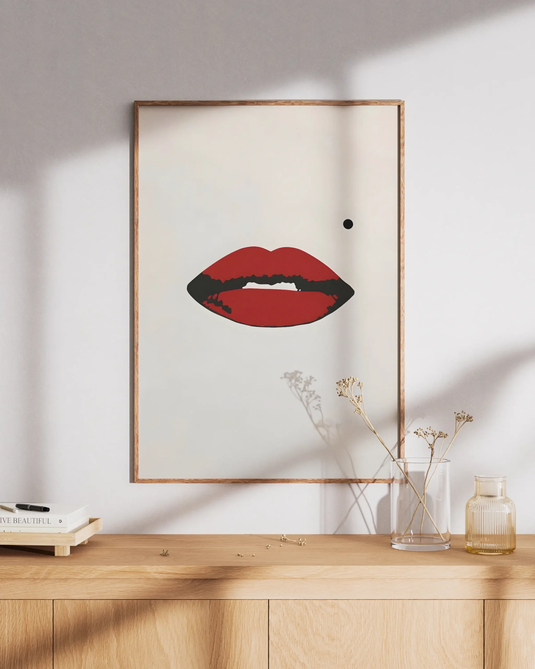 Classic Red Lips - Image 3