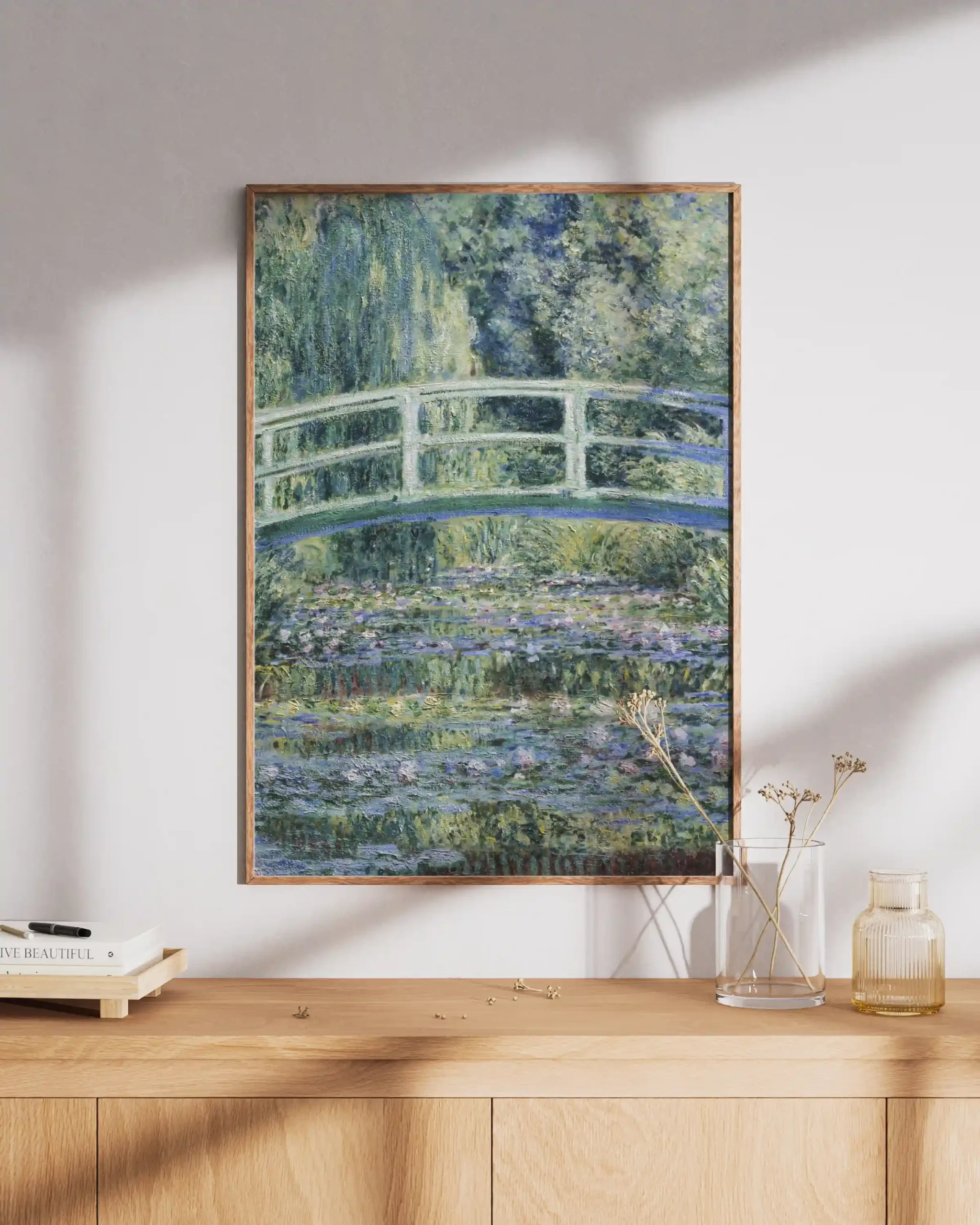 Claude Monet's Water Lilies and Japanese Bridge - Image 3