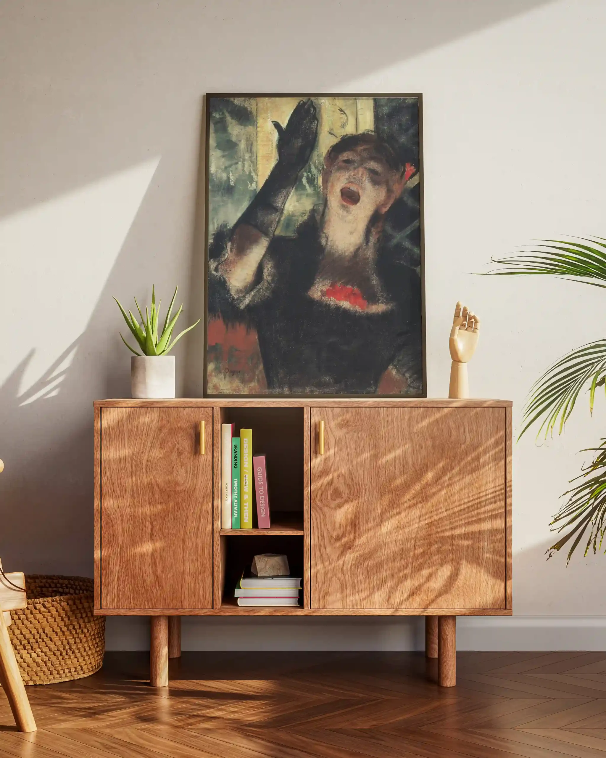Edgar Degas - Café Singer - Image 3