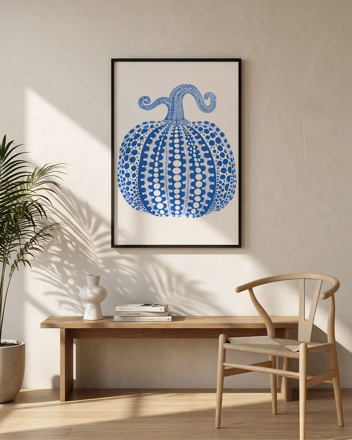 Dotted Blue Pumpkin - Image 2