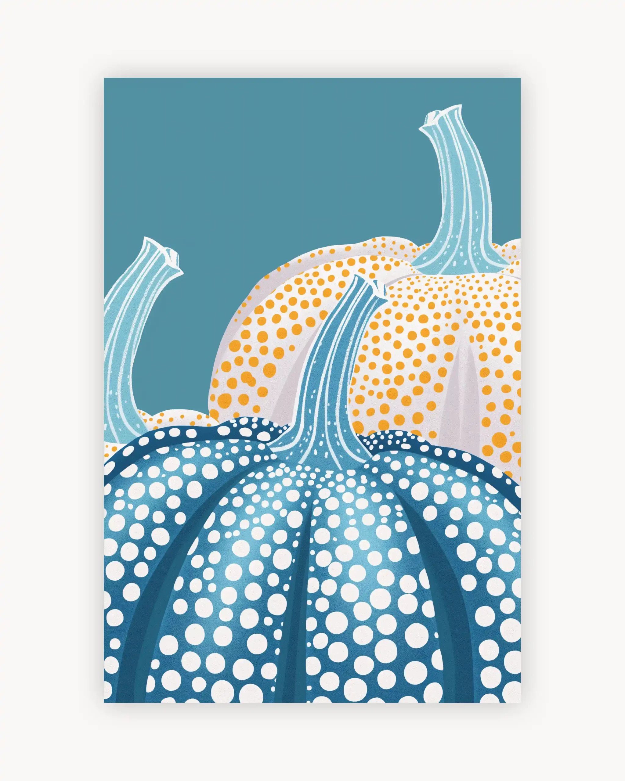 Dotted Pumpkin Patch