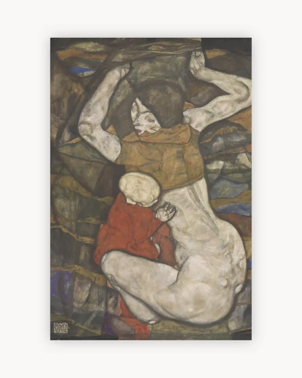 Egon Schiele - Junge Mutter