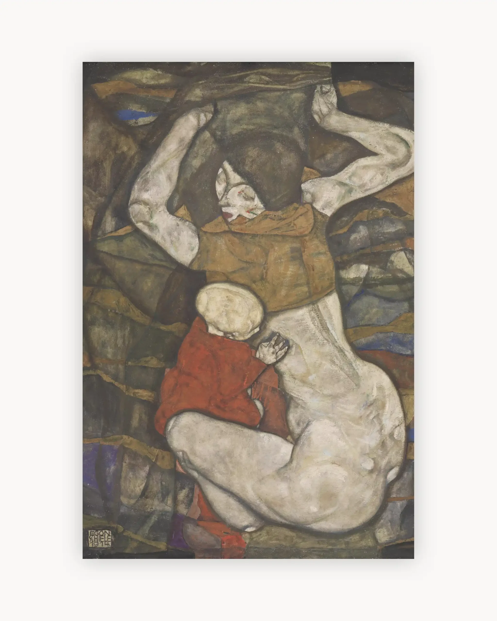 Egon Schiele - Junge Mutter