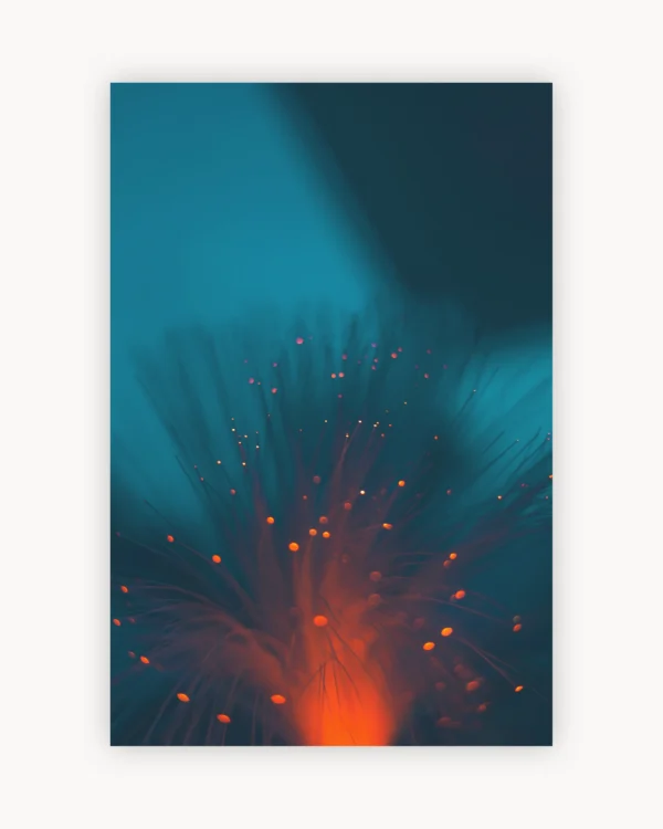 Fiber Orange Sparks