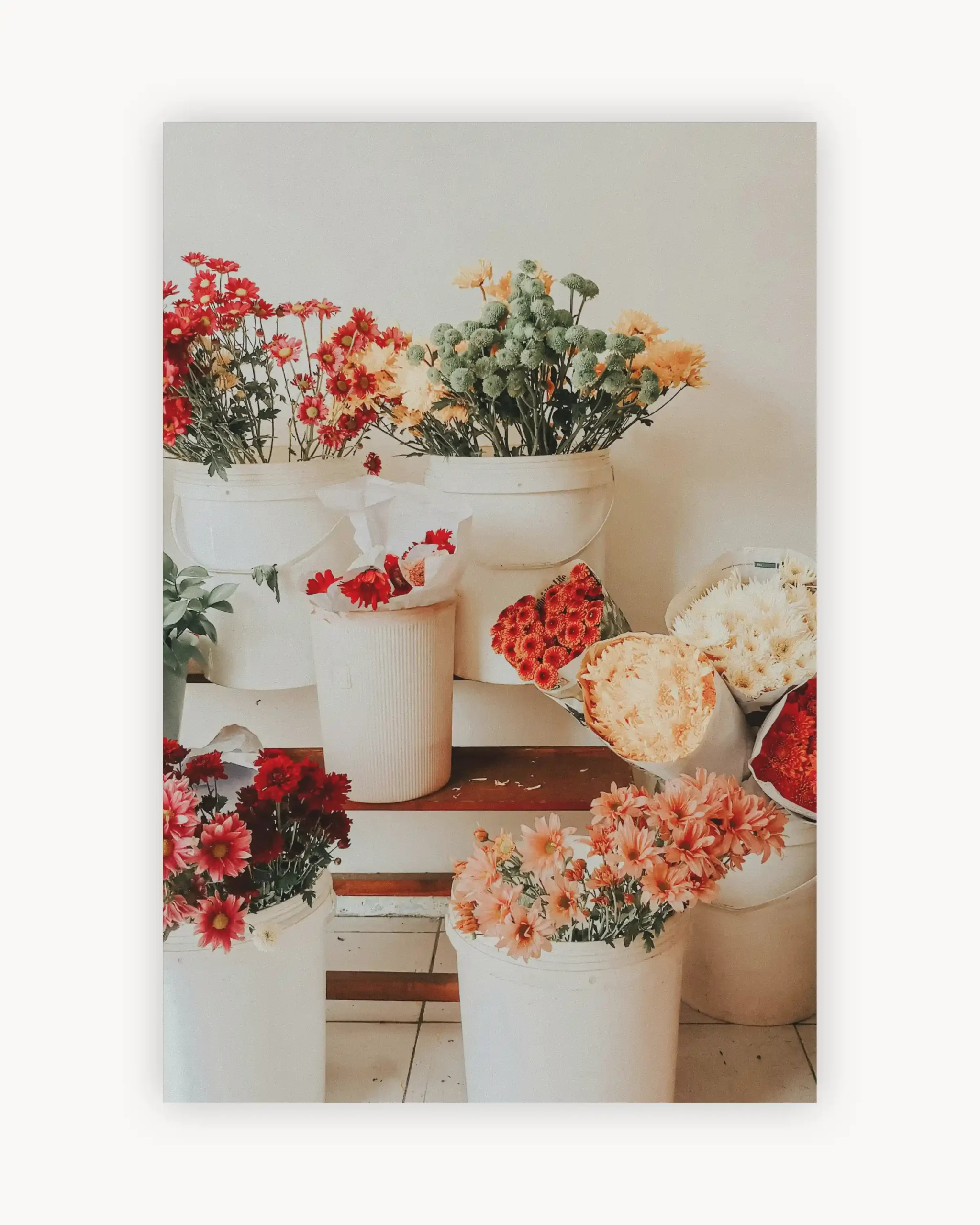 Floral Bucket