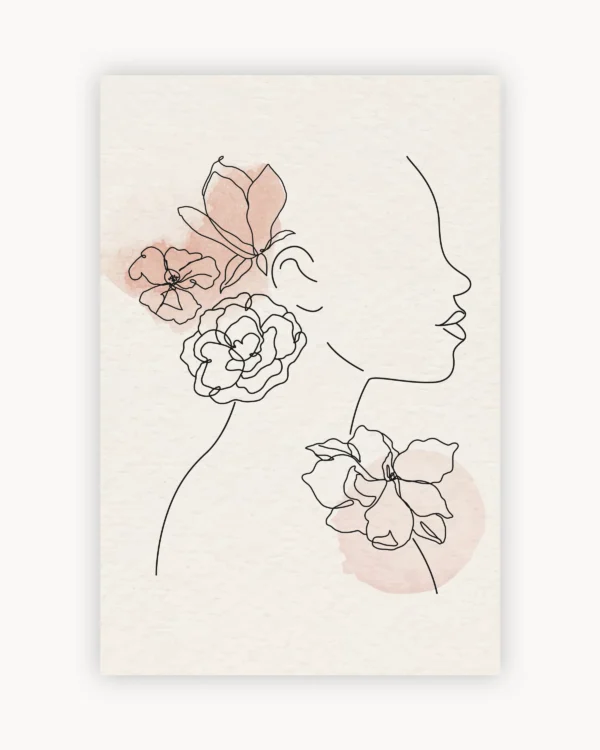 Floral Face