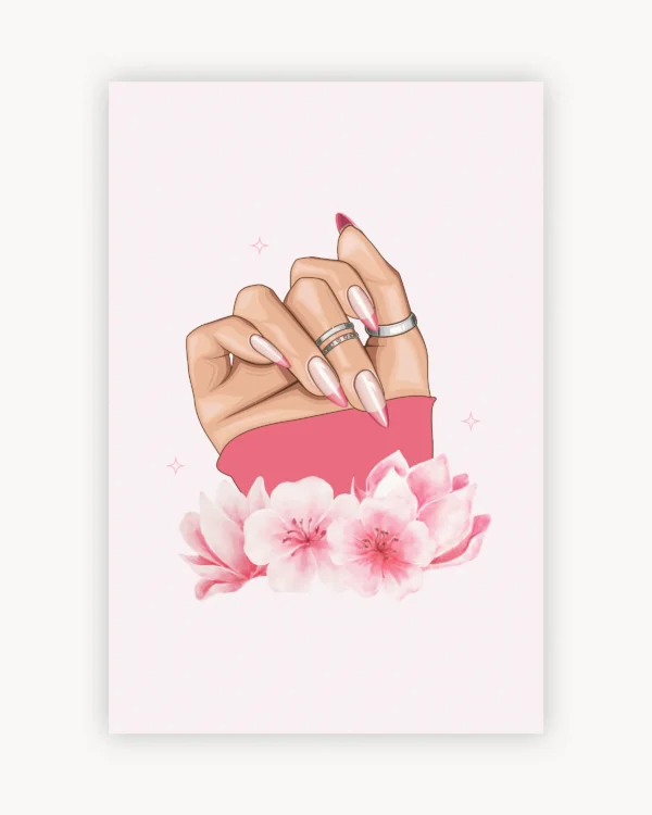 Floral Nails