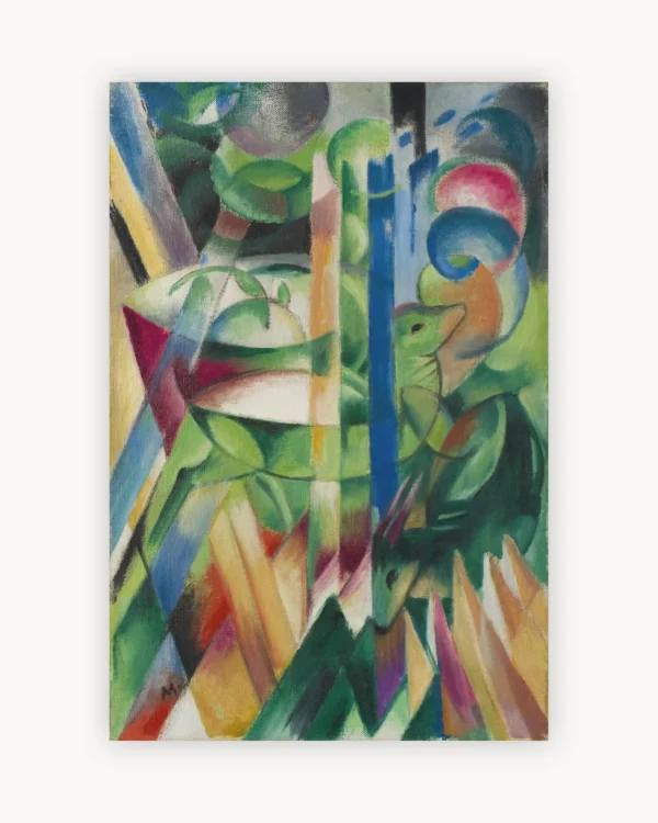 Franz Marc's The Little Mountain Goats