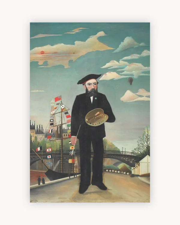 Henri Rousseau's Myself Portrait