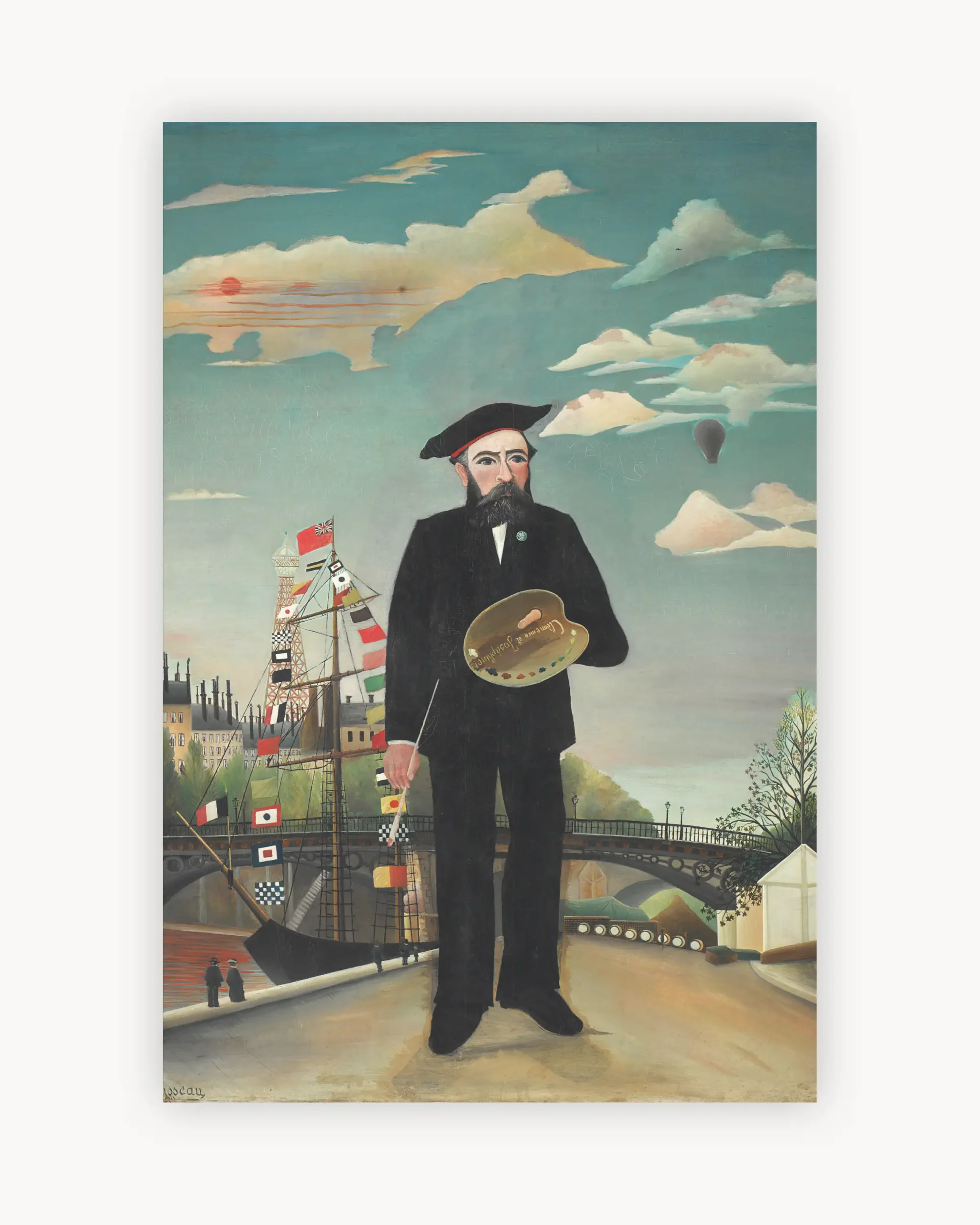 Henri Rousseau's Myself Portrait