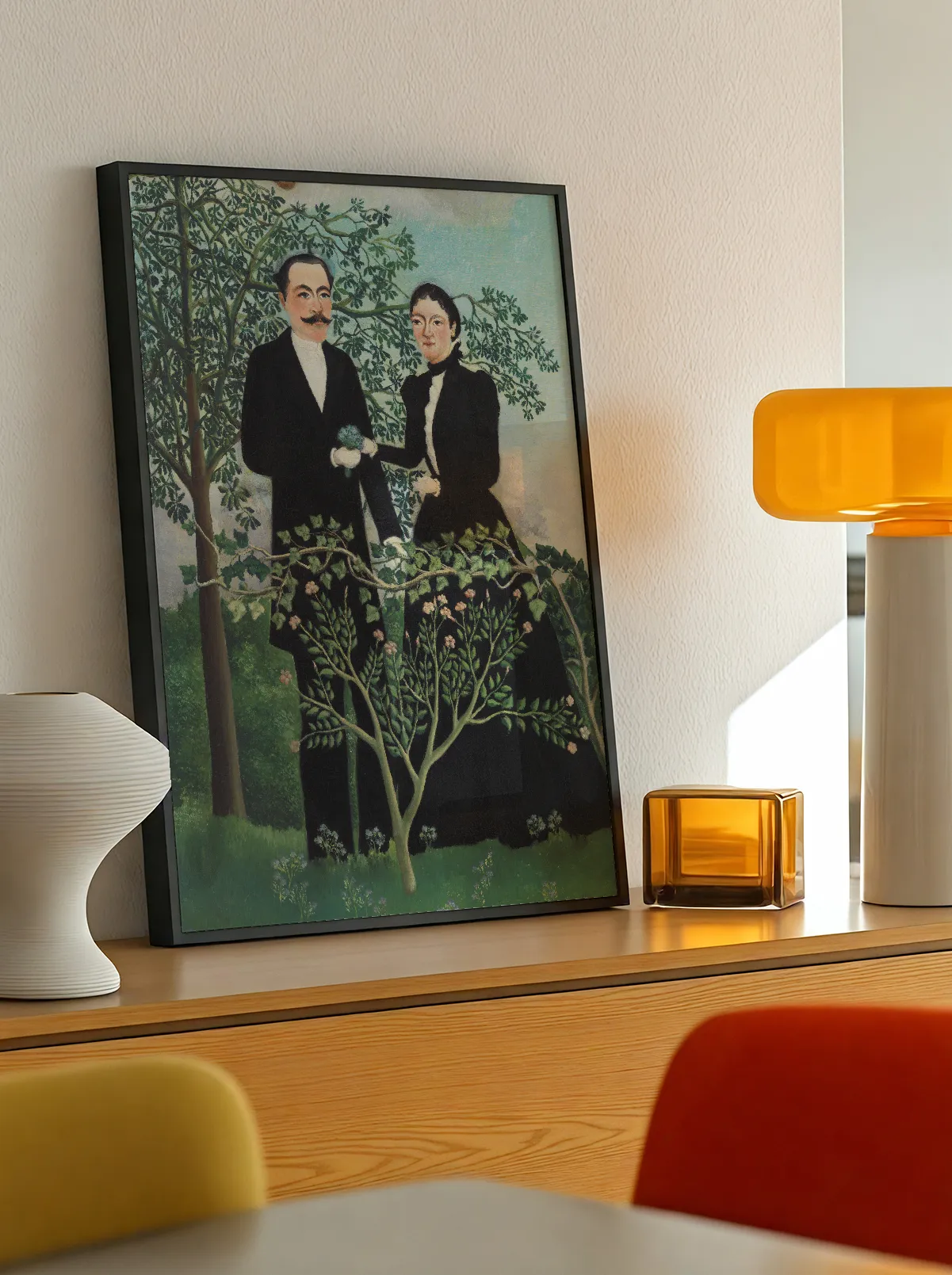Henri Rousseau's The Past and the Present - Image 2