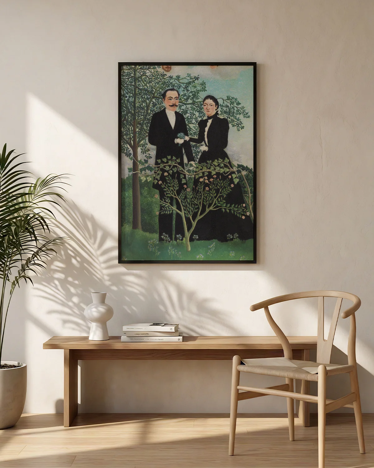 Henri Rousseau's The Past and the Present - Image 3