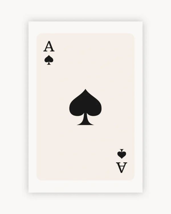 Lucky Black Spade