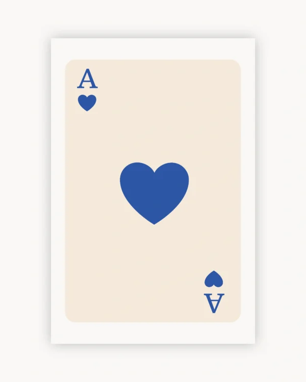 Lucky Blue Heart