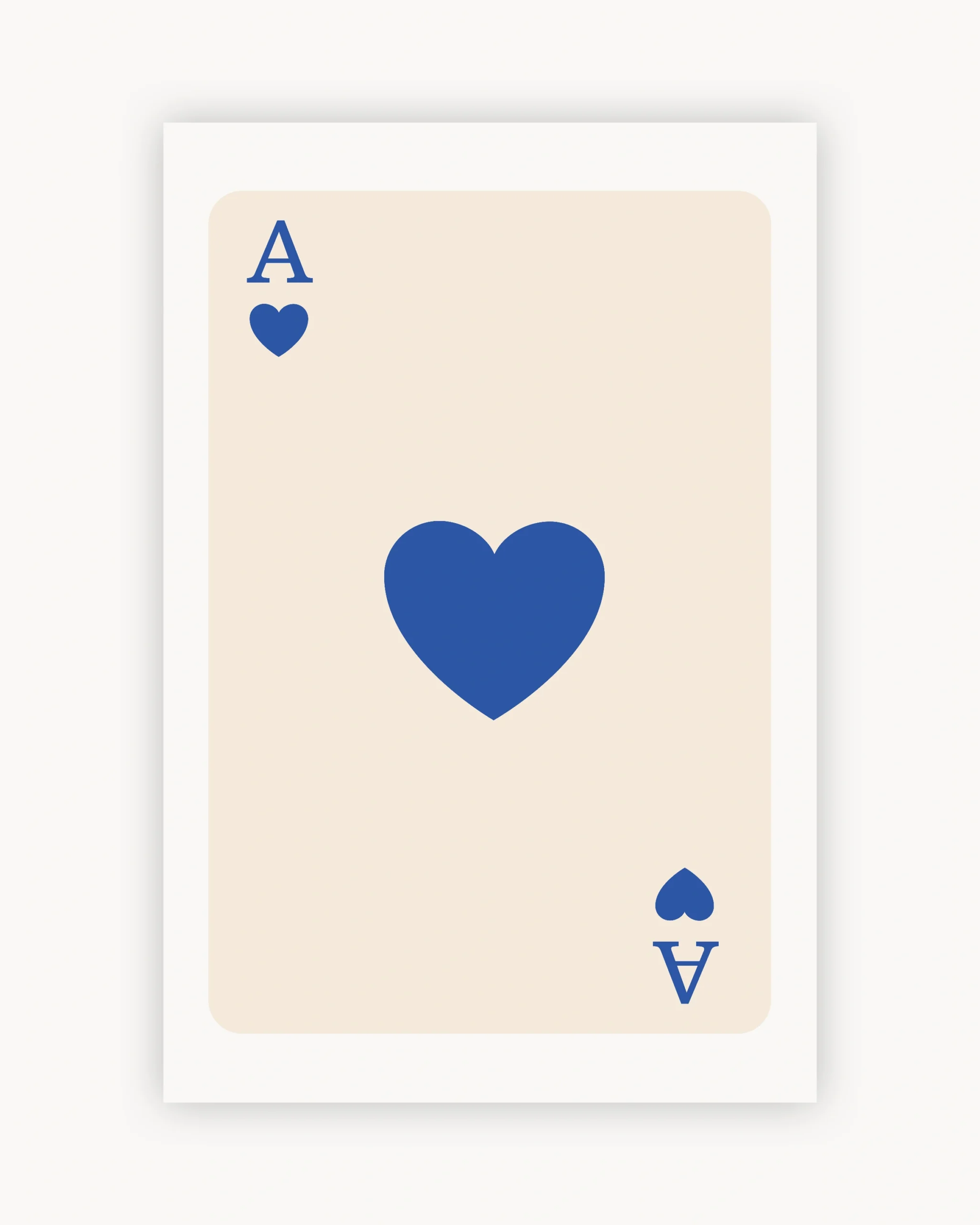 Lucky Blue Heart