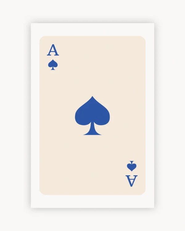 Lucky Blue Spade