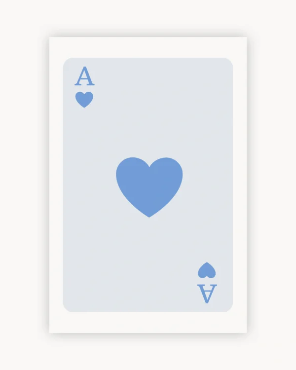 Lucky Cyan Heart