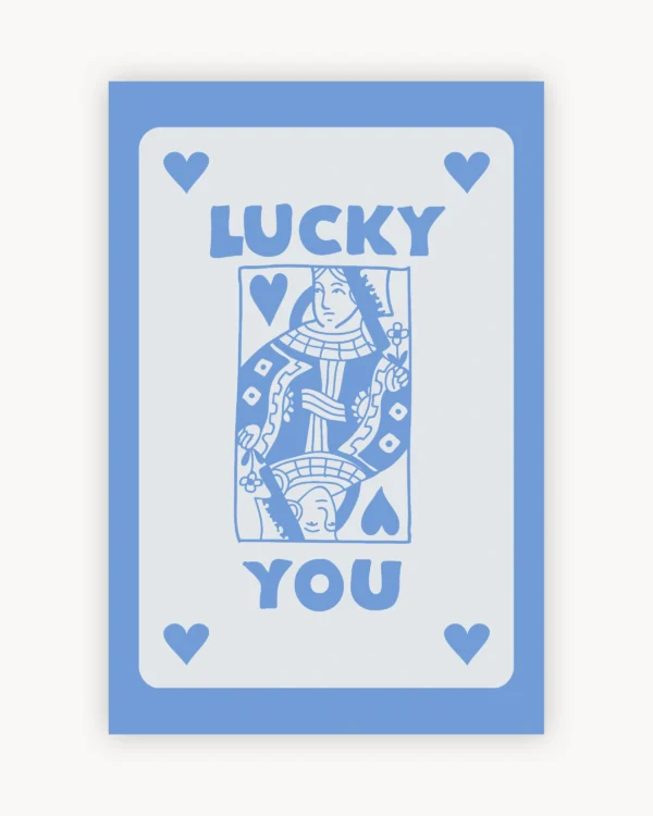 Lucky Cyan Queen
