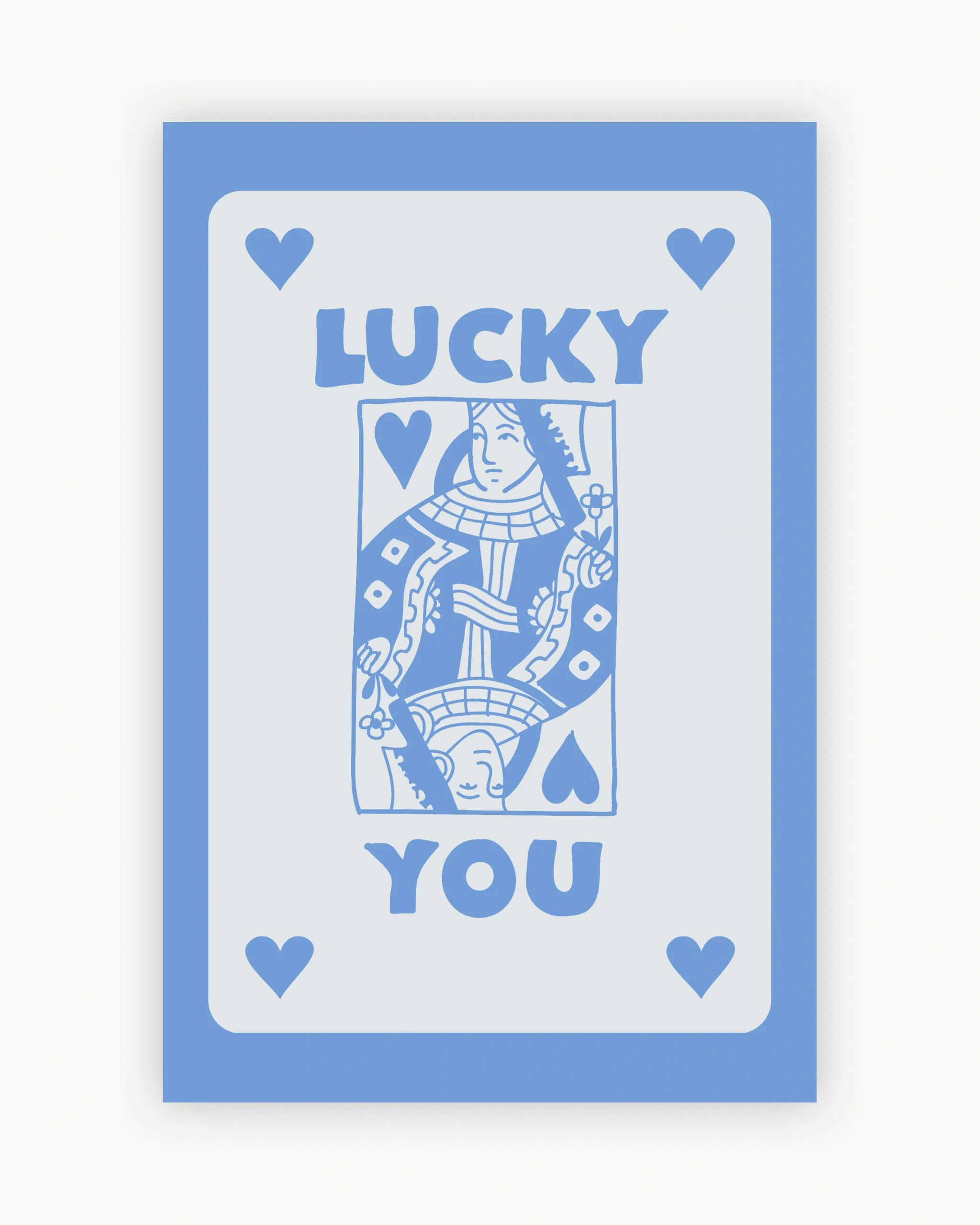 Lucky Cyan Queen