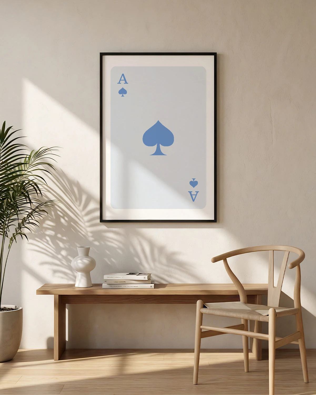 Lucky Cyan Spade - Image 3