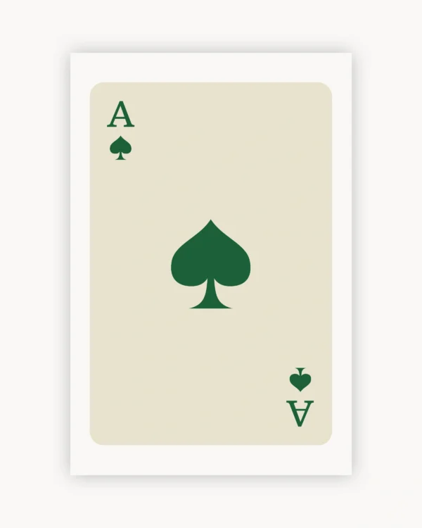 Lucky Green Spade