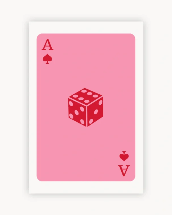 Lucky Pink Dice