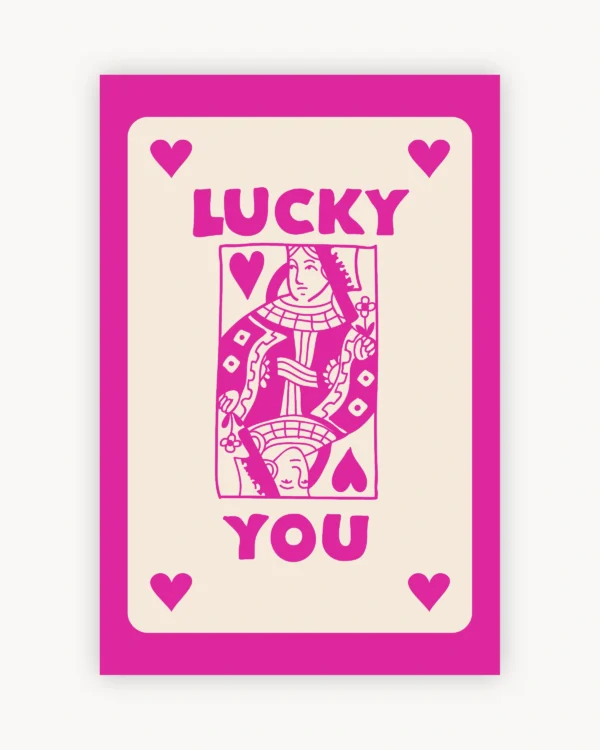 Lucky Pink Queen