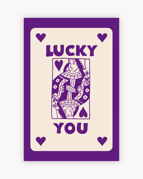 Lucky Purple Queen