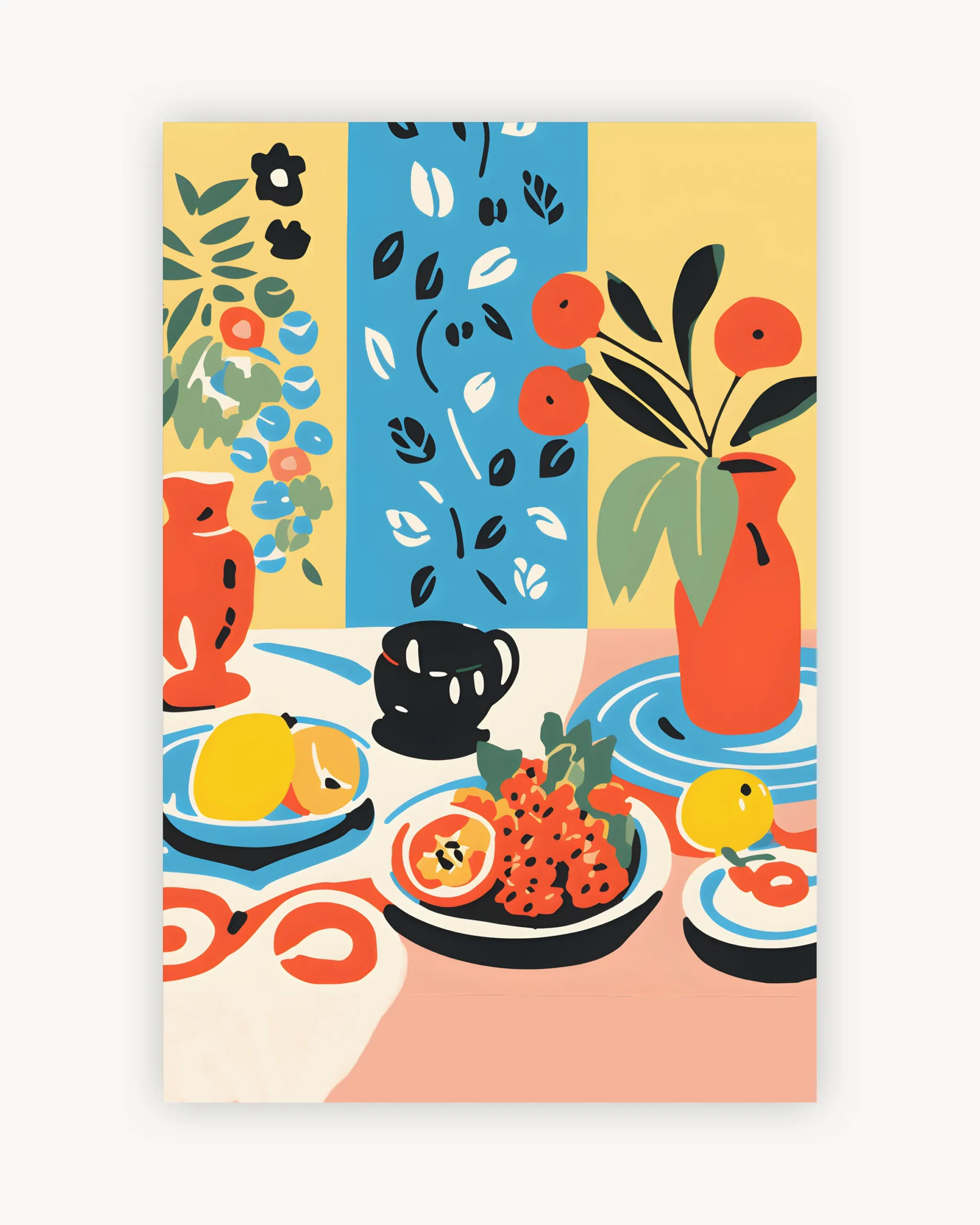 Matisse Inspired Interior