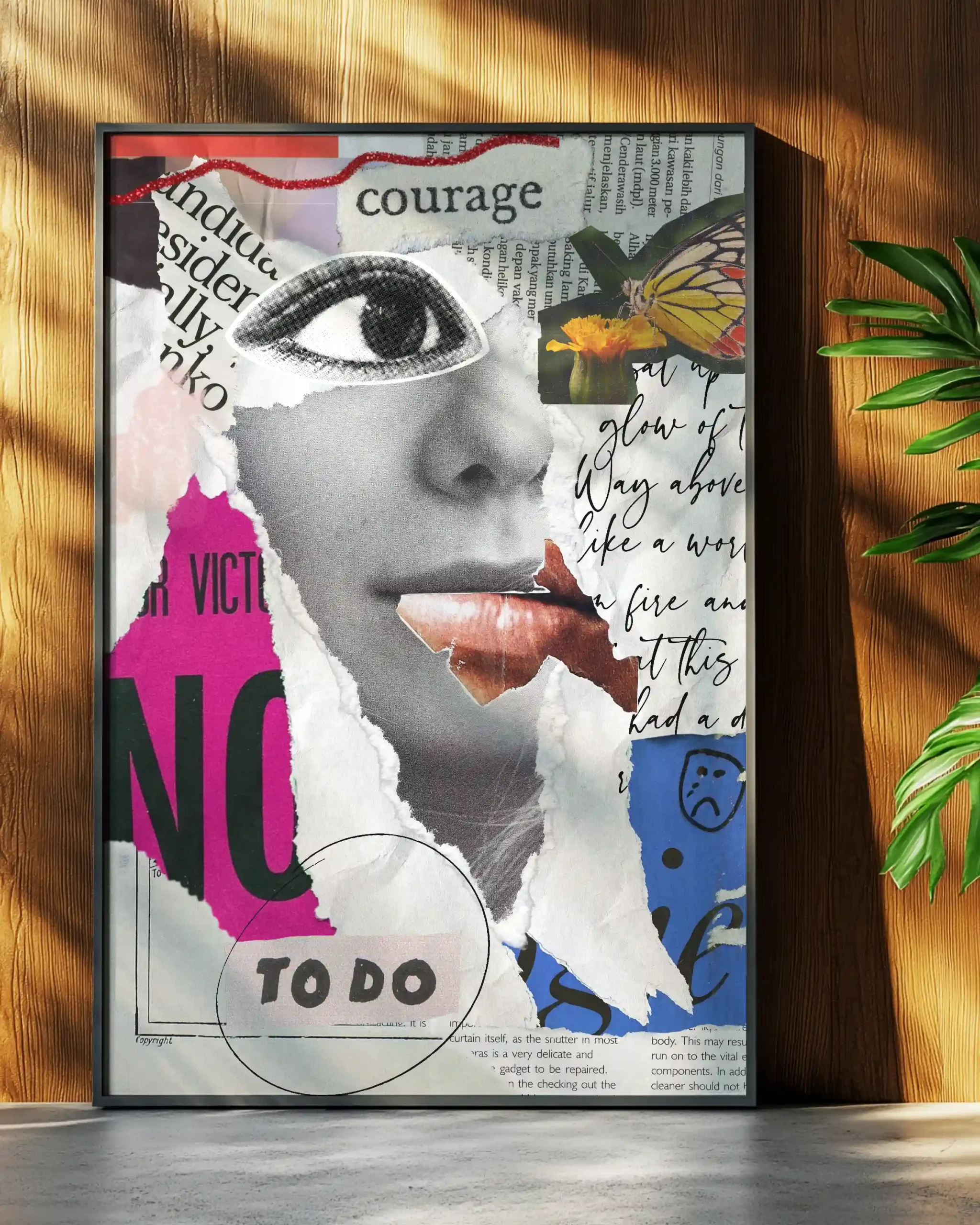 Mixed Media Eye - Image 3