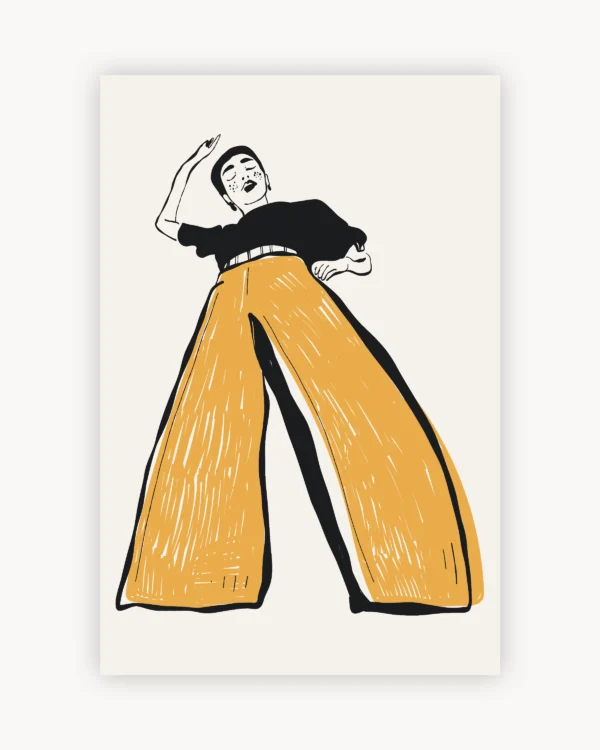 Orange Trousers