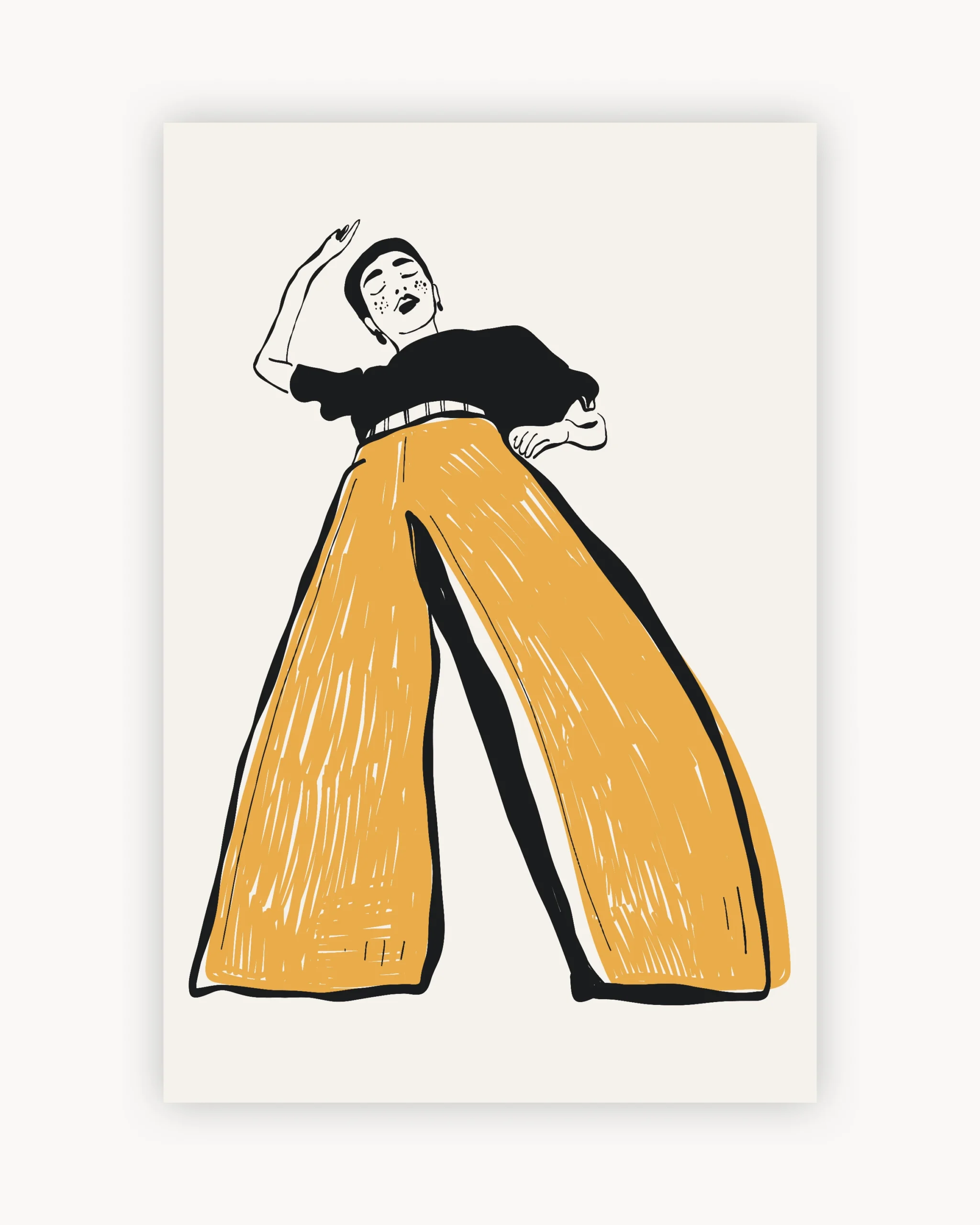 Orange Trousers